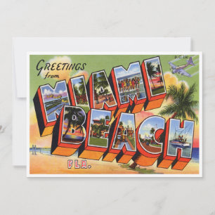 Vintage Miami Beach Kort