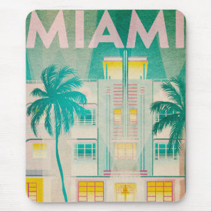 Vintage Miami, havsmusknapp Musmatta