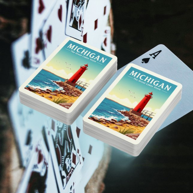 Vintage Michigan Casinokort (Skapare uppladdad)