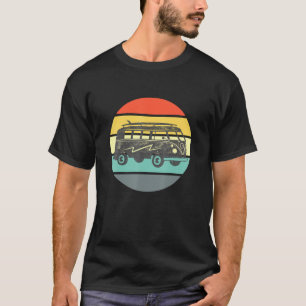 Vintage Micro Buss Surfa Hippie Vee Dub van T Shirt