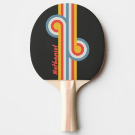 Vintage Midnattsslinga med Namn Pingisracket