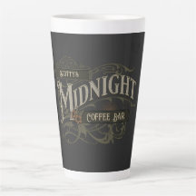 Vintage Midnight Coffee Pub