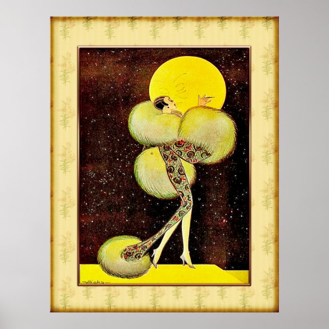 Vintage Midnight Follies (Hicks) Poster (Framsidan)