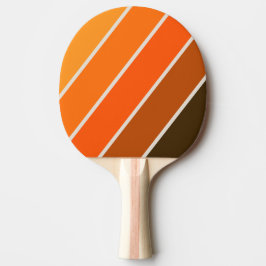 Vintage Midnight Sunrise Kraftiga Randiga Pingisracket