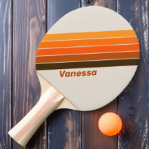 Vintage Midnight Sunrise Randig med namn