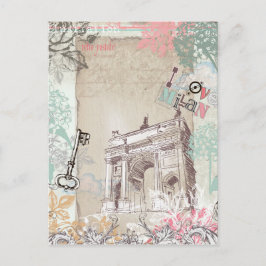 Vintage Milan Postcard Vykort