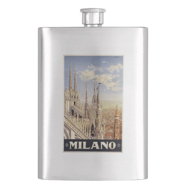 Vintage Milano Italien-kolv Fickplunta (Framsidan)
