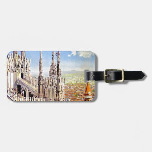 Vintage Milano Travel Bagagebricka
