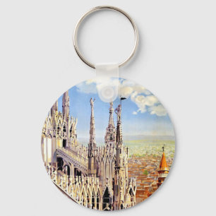 Vintage Milano Travel Nyckelring