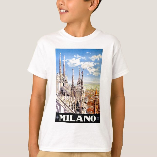 Vintage Milano Travel Tee (Framsida)
