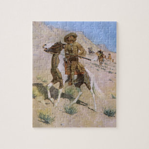 Vintage Militärsoldater, The Scout by Remington Pussel