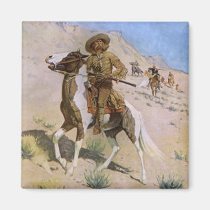 Vintage Military Cowboys, The Scout av Remington Magnet