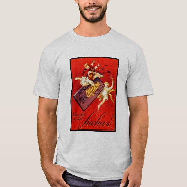 Vintage Milka Chocolate Ad T-shirt (Framsida)