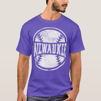 Vintage Milwaukee Baseball Team Gift T Shirt