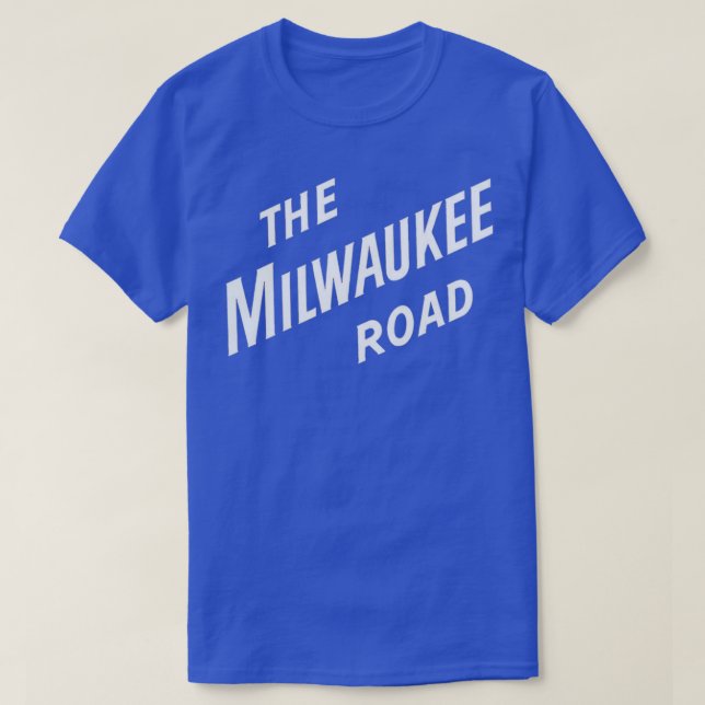Vintage Milwaukee Road 2 T Shirt (Design framsida)