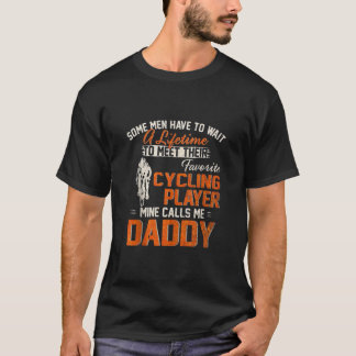 Vintage Min favoritcykelspelare ringer pappa T Shirt