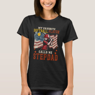 Vintage Min favoritprogramspelare anropar mig Step T Shirt