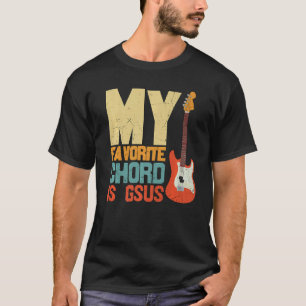 Vintage min favoritsladd är Jesus Guitarist T Shirt