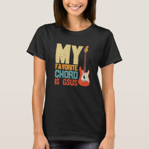 Vintage min favoritsladd är Jesus Guitarist T Shirt