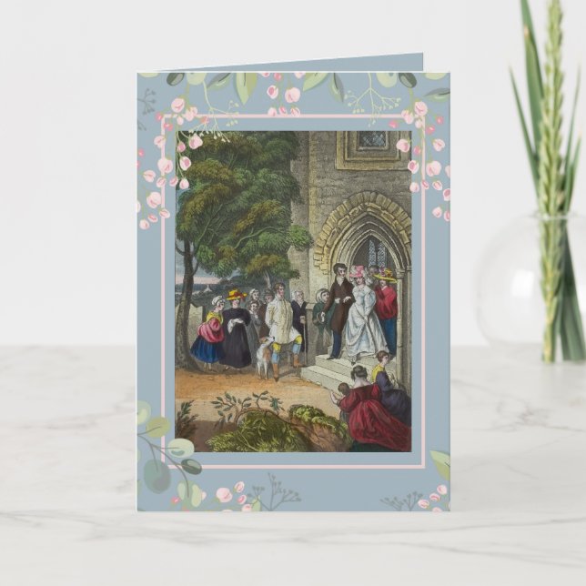 Vintage Min Kärlek Valentine Helgkort (Framsida)