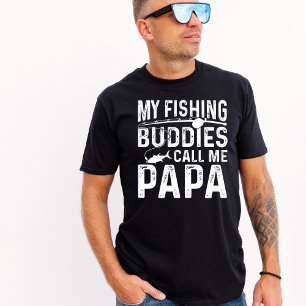 Vintage Mina fiskedagar kallar mig Pappa   Fiske T Shirt