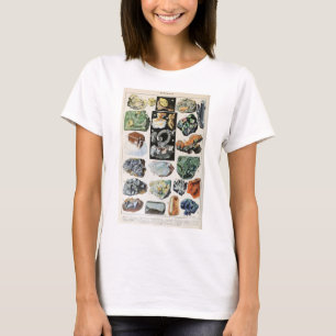Vintage Minerals Sten Geologi T Shirt