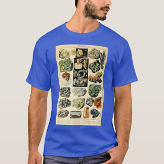 Vintage Minerals Sten Geology T Shirt