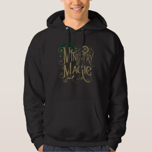 Vintage MINISTERIET FÖR MAGI™ Grafik Hoodie