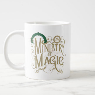 Vintage MINISTERIET FÖR MAGI™ Grafik Jumbo Mugg