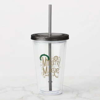 Vintage MINISTERIET FÖR MAGI™ Grafik Take Away Mugg
