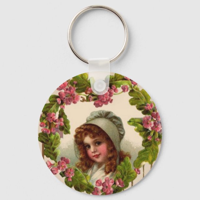 Vintage Miss Nyckelring (Framsida)