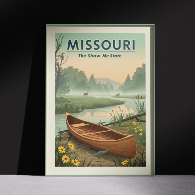 Vintage Missouri Poster (Skapare uppladdad)