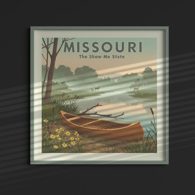 Vintage Missouri Poster (Skapare uppladdad)