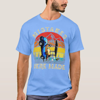 Vintage-misstag gjordes till Golf Cart-sunt Golfin T Shirt