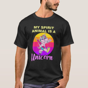 Vintage mitt andliga djur är en Unicorn-funny Unic T Shirt