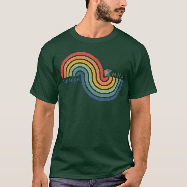 Vintage MNA T-tröja T Shirt (Framsida)