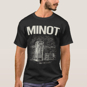 Vintage Mobil Booth Minot T Shirt