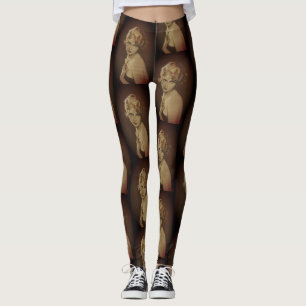 Vintage Mode Dam Leggings