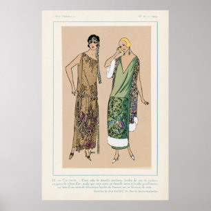 Vintage Mode Illustration Poster