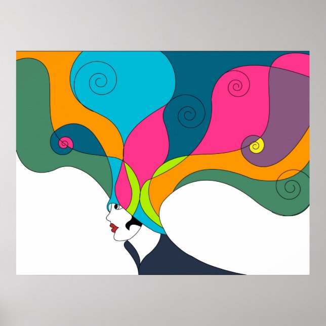 vintage mode poster (Framsidan)