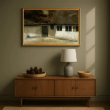 Vintage Modern Land Cottage Wall Art