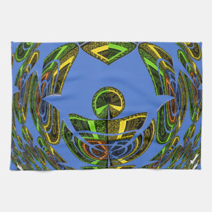 Vintage modern Motif Kökshandduk