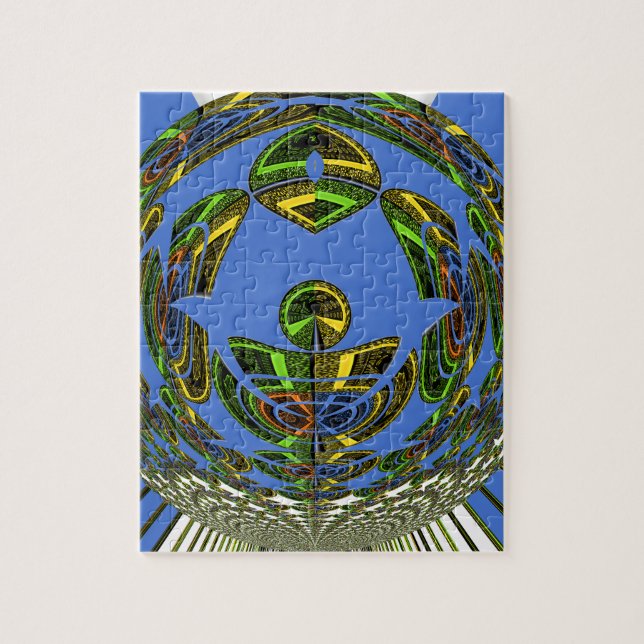 Vintage modern Motif Pussel (Vertikal)