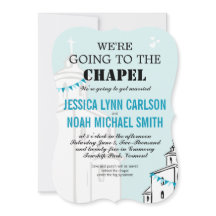 Vintage Modern Vi ska till Chapel Bröllop