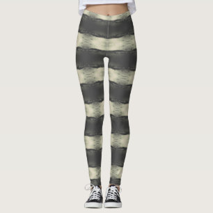 Vintage Monaco Furstendömet hamnen Leggings