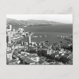 Vintage Monaco Furstendömet Monte Carlo port Vykort