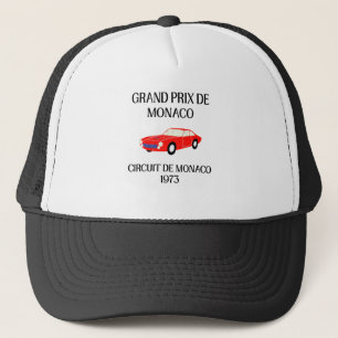 Vintage Monaco Grand Prix Truckerhatt Keps