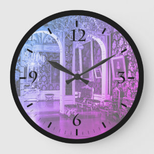 Vintage Monaco Palace Prince Blue Room Watch Stor Klocka