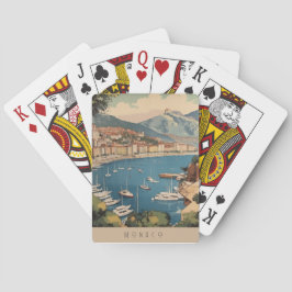 Vintage Monaco Riviera Casino Nätter Casinokort