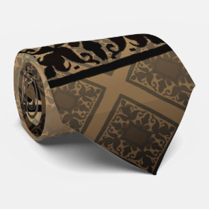 Vintage Monogram (choklad) Slips